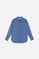 Blue suede shirt - Image 2