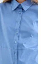 Blue suede shirt - Image 4