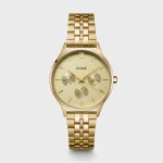 Minuit Multifunction Watch Steel Full Gold colour CLUSE