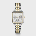 La Tétragone Multifunction Watch Steel, Bicolour CLUSE