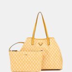 Maxi shopper vikky with geometric print GUESS