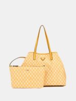 Maxi shopper vikky with geometric print GUESS