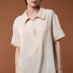 BLOUSE WITH COLLAR HELMI