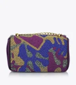 ΤΣΑΝΤΑ ΑΜΠΙΓΙΕ VICTORIA ΜΕ ΠΟΛΥΧΡΩΜΕΣ ΧΑΝΤΡΕΣ AXEL - Image 3