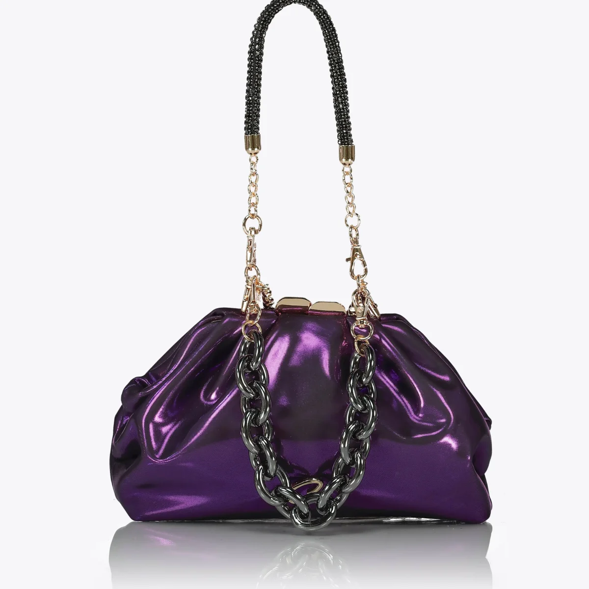 ΤΣΑΝΤΑ ΑΜΠΙΓΙΕ MADISON ΣΕ ΜΕΤΑΛΛΙΚΟ ΧΡΩΜΑ AXEL