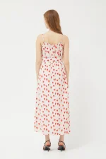Long heart print dress COMPANIA FANTASTICA - Image 2