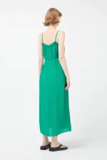 Long green strap dress COMPANIA FANTASTICA - Image 2