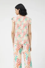 Macula polka dot ruffle top COMPANIA FANTASTICA - Image 2
