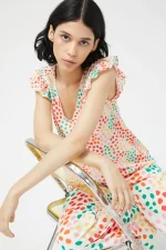 Macula polka dot ruffle top COMPANIA FANTASTICA - Image 4