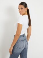 Elastic t-shirt with front logo GUESS - Image 3