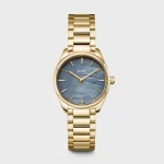 Féroce Mini Watch Steel, Blue Pearl, Gold Colour CLUSE