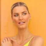 Ana Earrings / Lime Combo CAROLINE SVEDBOM - Image 2