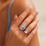 Mini Drop Ring / Sky Ignite CAROLINE SVEDBOM - Image 2