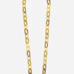 LONG ALLY BEIGE CHAIN 120 CM LaCoqueFrancaise