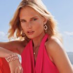 Mini Drop Necklace / Flamingo Ignite CAROLINE SVEDBOM - Image 2