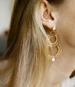 Nisrine Earrings ZAG BIJOUX - Image 2