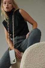 MIA GOLD LONG CHAIN 120 CM LaCoqueFrancaise - Image 4