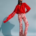 BELL-BOTTON PANTS ZOE BLACK HELMI