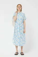 Flower Box floral midi dress COMPANIA FANTASTICA