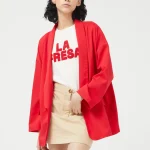 Red fluid Blazer COMPANIA FANTASTICA