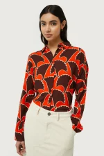 Pai Pai Geometric Print Shirt COPMPANIA FANTASTICA