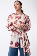 PAISLEY PRINT SHIRT ZOE BLACK HELMI - Image 2