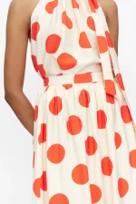 Long polka dot skirt COMPANIA FANTASTICA - Image 3