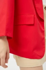 Red fluid Blazer COMPANIA FANTASTICA - Image 3