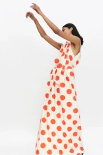Long polka dot skirt COMPANIA FANTASTICA - Image 4