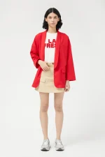 Red fluid Blazer COMPANIA FANTASTICA - Image 4