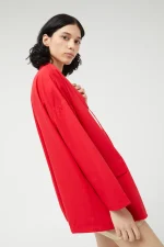 Red fluid Blazer COMPANIA FANTASTICA - Image 5