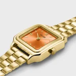 Gracieuse Petite Watch Steel, Apricot, Gold Colour CW11807 - Image 3