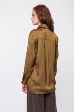 LONG SLEEVE SATIN SHIRT HELMI - Image 4