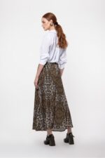LONG ANIMAL PRINT CROIX SKIRT HELMI - Image 5