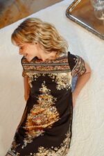 Printed straight mini dress MOLLY BRACKEN - Image 2