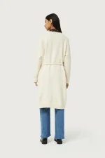 White knitted midi jacket COPMPANIA FANTASTICA - Image 5