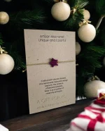 PURPLE STAR MACRAME BRACELET LIFELIKES