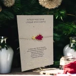 MAGENTA TREE MACRAME BRACELET LIFELIKES