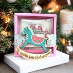 CHARMS ORNAMENT MY FIRST CHRISTMAS PINK LIFELIKES