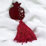 POMEGRANATE PLEXIGLASS TABLETOP BORDEAUX LIFELIKES