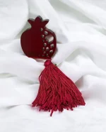POMEGRANATE PLEXIGLASS TABLETOP BORDEAUX LIFELIKES