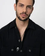 ΑΝΤΡΙΚΟ ΚΟΛΙΕ ΜΕ ΣΧΟΙΝΙ SILVER HARMONY LIFELIKES - Image 2