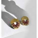MINI MUSH EARRINGS PINK