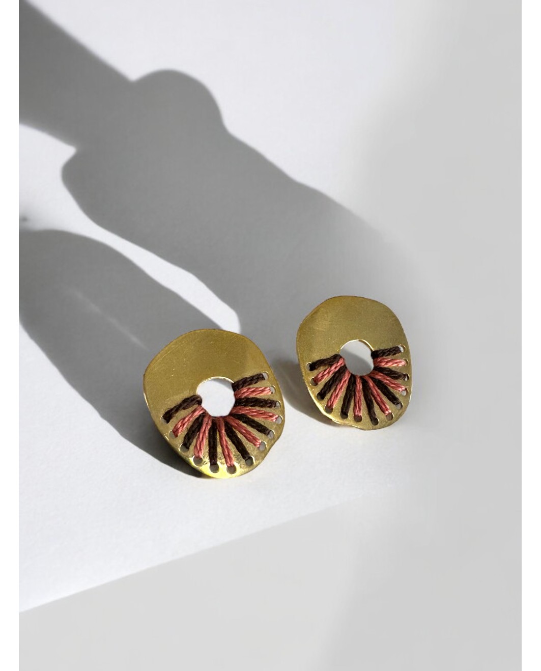 ΣΚΟΥΛΑΡΙΚΙΑ_MINI_MUSH_ΡΟΖ-1063x1318 MINI MUSH EARRINGS PINK - Image 1