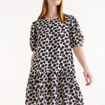 Κοντό πουά φόρεμα COMPANIA FANTASTICA SS25