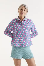 Πουκάμισο με στάμπα με φτερά COMPANIA FANTASTICA SS25