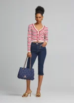 Ελαστικό τζιν κάπρι παντελόνι LYNNE SS25 - Image 2