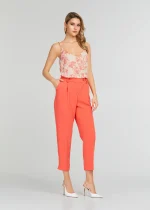 Floral blouse with chain strap LYNNE SS25 - Image 2