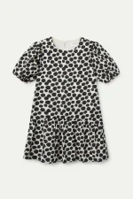 Short dress with Terrazzo print COMPANIA FANTASTICA SS25 - Image 2