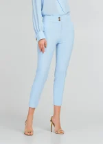 Παντελόνι σε στενή γραμμή με λάστιχο στη μέση LYNNE SS25 - Image 3